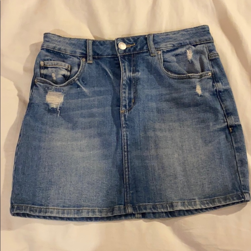 Denim skirt
